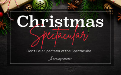 Don’t Be a Spectator of the Spectacular