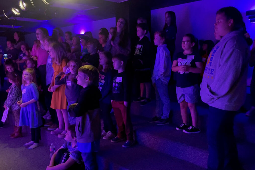 kids worship - journey church in pineville
